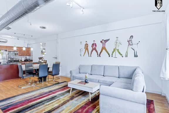 Celebrating Elvis" Loft - Steps from Main St/Museums (Loft 201) - Image 1