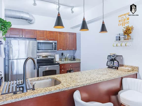 Luxury Spacious 2BD in the heart of the Downtown (Loft 202)